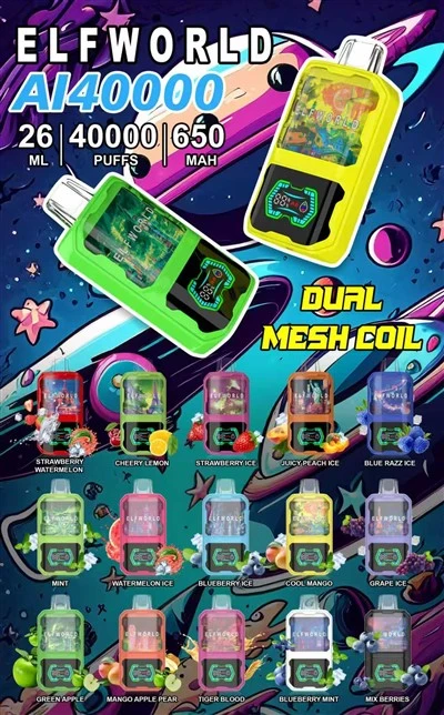 Elfworld AI40000 Puffs Vape Billig Pris